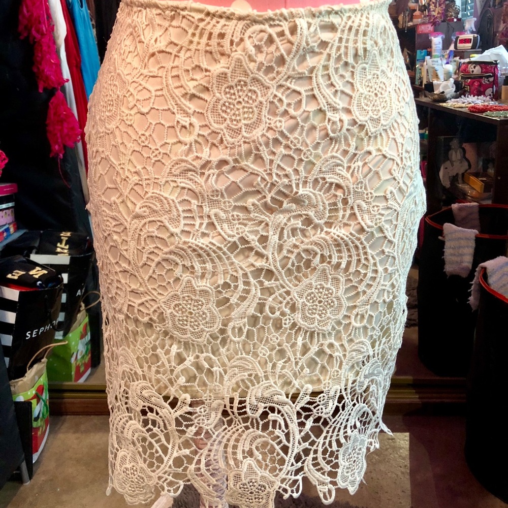 Crochet skirt